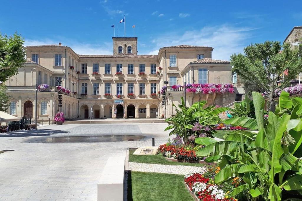 Grand Appartement En Maison De Ville Valreas Luaran gambar